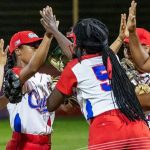Cuba contra México en Panamericano de Sóftbol Femenino