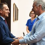 Presidente cubano recibe a director de Inteligencia ruso
