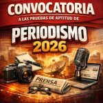Convocan a examen de captación para ingreso a la carrera de Periodismo en todo el país